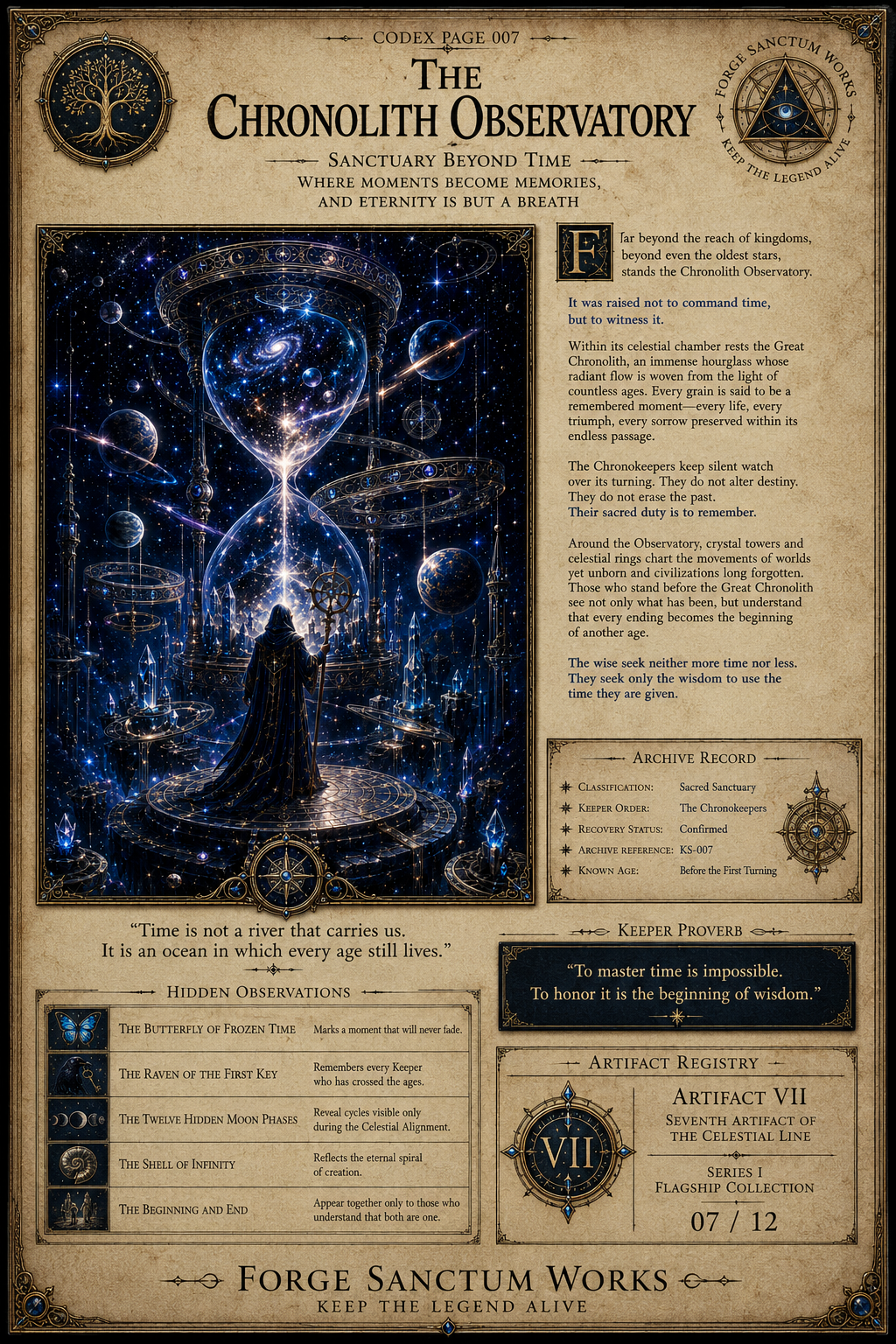Codex record for Chronolith Observatory