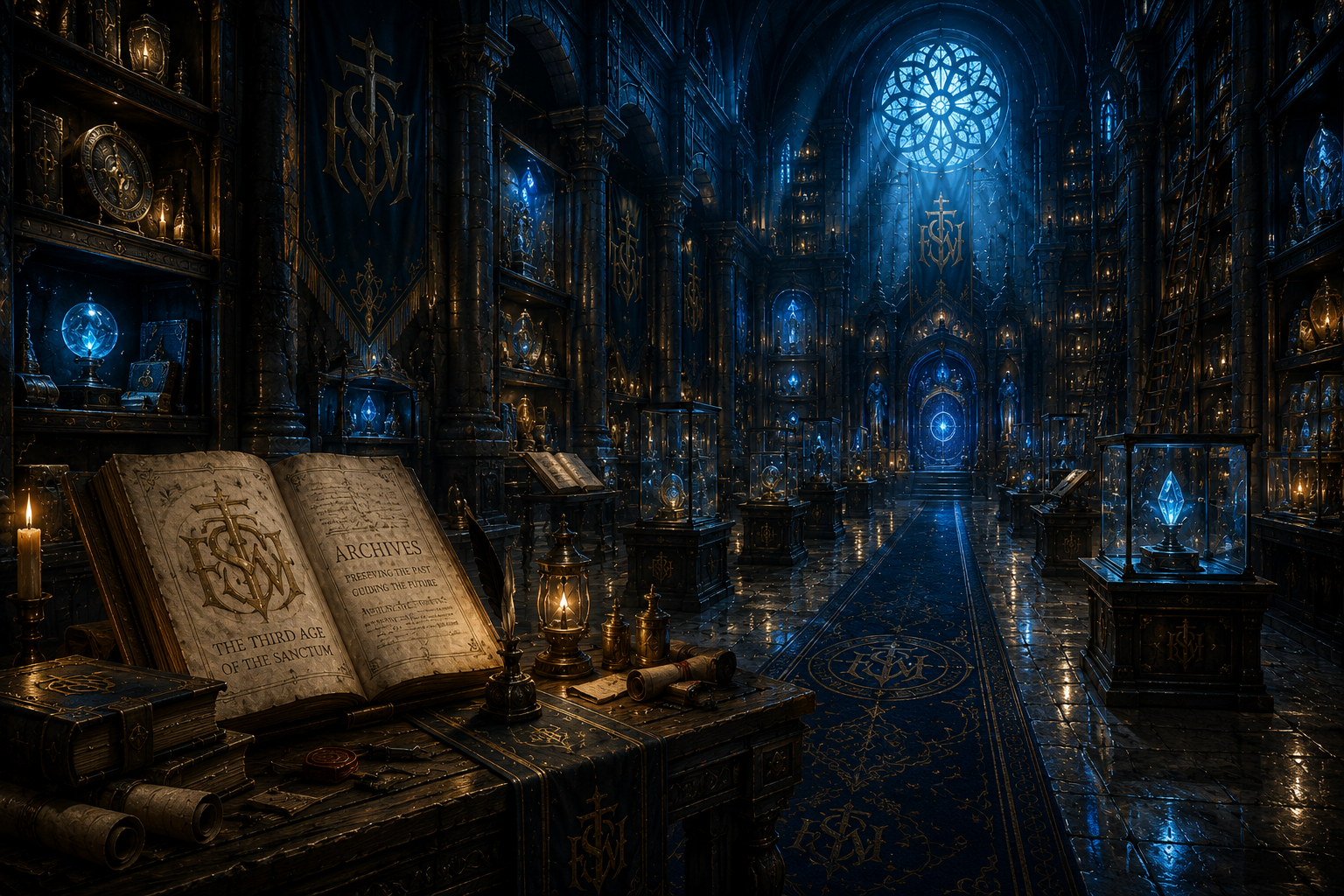 The Great Archive of Forge Sanctum Works